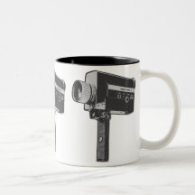 Retro Movie Camera Mug