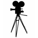 Retro Movie Camera Silhouette Red Tee t-shirts by brandyinthesky Retro Movie Camera Silhouette Red Tee t-shirts