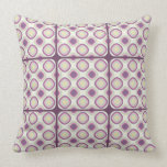Retro Multi-Colored Diamond Pattern pillows