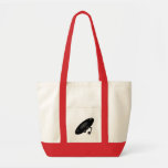 Retro Music Record & Note Black Bags