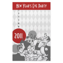 Retro New Year's Party Stationery
