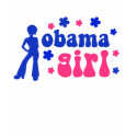 Retro Obama Girl t-shirts