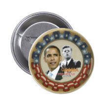 Retro Obama/JFK Button
