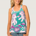 Retro Ocean Design Tank Top