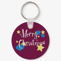 Retro Olive Ornament Christmas keychains