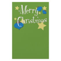 Retro Olive Ornament Christmas stationery