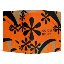 Retro Orange Binder by Regella Retro Orange Binder