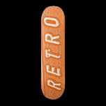 Retro - Orange skateboards
