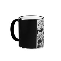 Retro Overwhelmed Mom Mugs