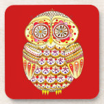 Retro Owl Coasters - Set of 6