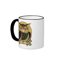 retro owl design, retro owl design mugs by doonidesigns retro owl design, retro owl design mugs