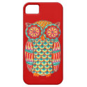 Retro Owl Groovy iPhone 5 Case