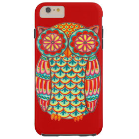 Retro Owl Groovy iPhone 6 Plus case