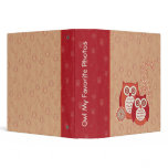 Retro Owls Photo Binder
