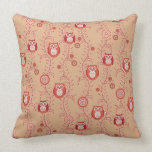 Retro Owls Pillow