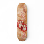 Retro Owls Skateboard