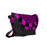 Retro Painting Abstract Art Deco 9 Messenger Bag