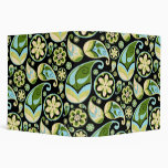 Retro Paisley Binder