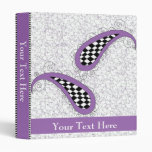 retro paisley Binder binders