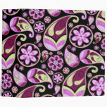 Retro Paisley Binder