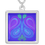 Retro Paisley Pendants