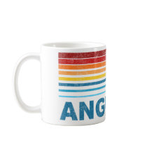 Retro Palm Tree Anguilla Mug