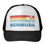 Retro Palm Tree Bermuda Mesh Hat