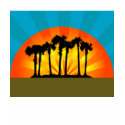 Retro Palm Trees t-shirts by PenguinPose Retro Palm Trees t-shirts