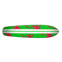Retro Palms - Green and Pink Skateboard Decks