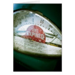 Retro Parking Meter 02 Card