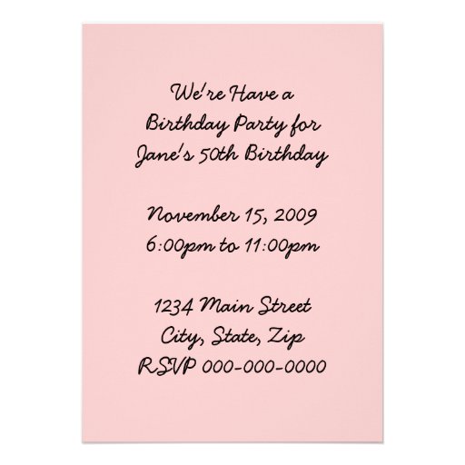Retro Party Announcement