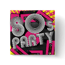 Retro Party Background Pins