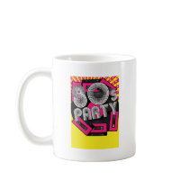 Retro Party Background Mug