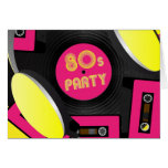 Retro Party Greeting Card