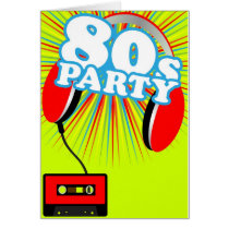 Retro Party Cards