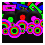 Retro Party Design Custom Invite