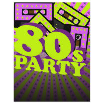 Retro Party Custom Flyer