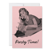 Retro Party Announcement