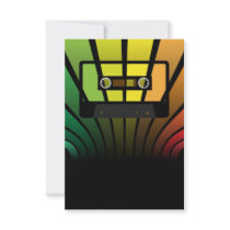 Retro Party Personalized Announcements