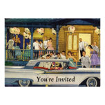 Retro Party Time Invitations
