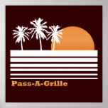 Retro Pass-a-Grille Poster