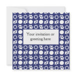 Retro Pattern Invite