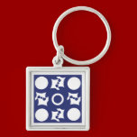 Retro Pattern keychains
