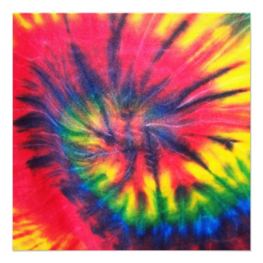 Retro Peace Custom Invites