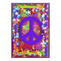 Retro Frieden Poster V poster