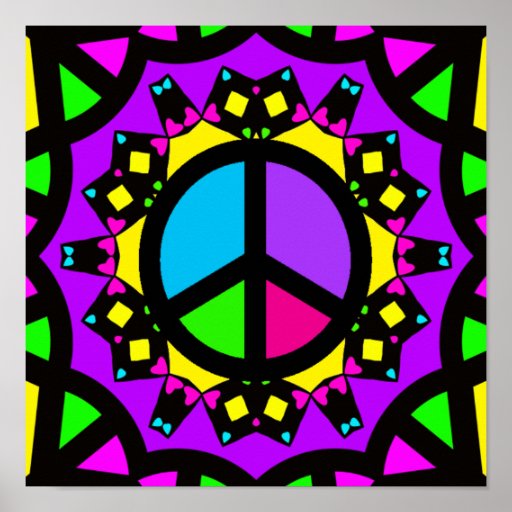 Peace Sign Posters, Peace Sign Prints, Art Prints, & Poster Designs ...