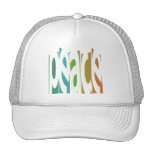 Retro Peace Text Trucker Hat