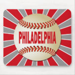 RETRO PHILADELPHIA BASEBALL MOUSE PADS