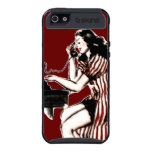 Retro Phone Caller (D) iPhone 5 Case
