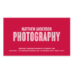 RETRO | PHOTOGRAPHY BUSINESS CARD